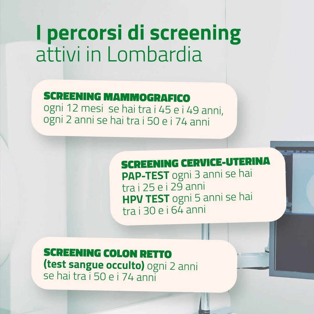 Screening oncologici